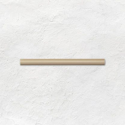 Palladian Beige Omega Moulding Ceramic Wall Tile 152x12mm