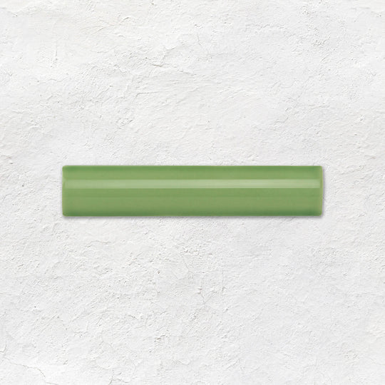 Palm Green External Corner Trim Ceramic Wall Tile 152x30mm