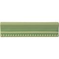 Palm Green Hogarth Moulding Ceramic Wall Tile 152x38mm