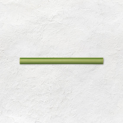 Palm Green Omega Moulding Ceramic Wall Tile 152x12mm