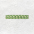 Palm Green Scroll Moulding Ceramic Wall Tile 152x29mm