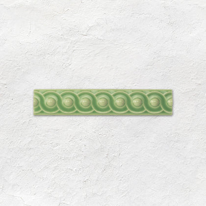 Palm Green Scroll Moulding