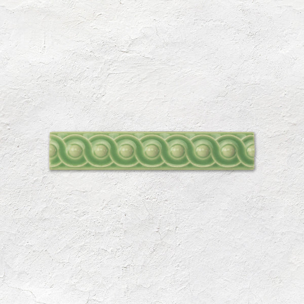 Palm Green Scroll Moulding