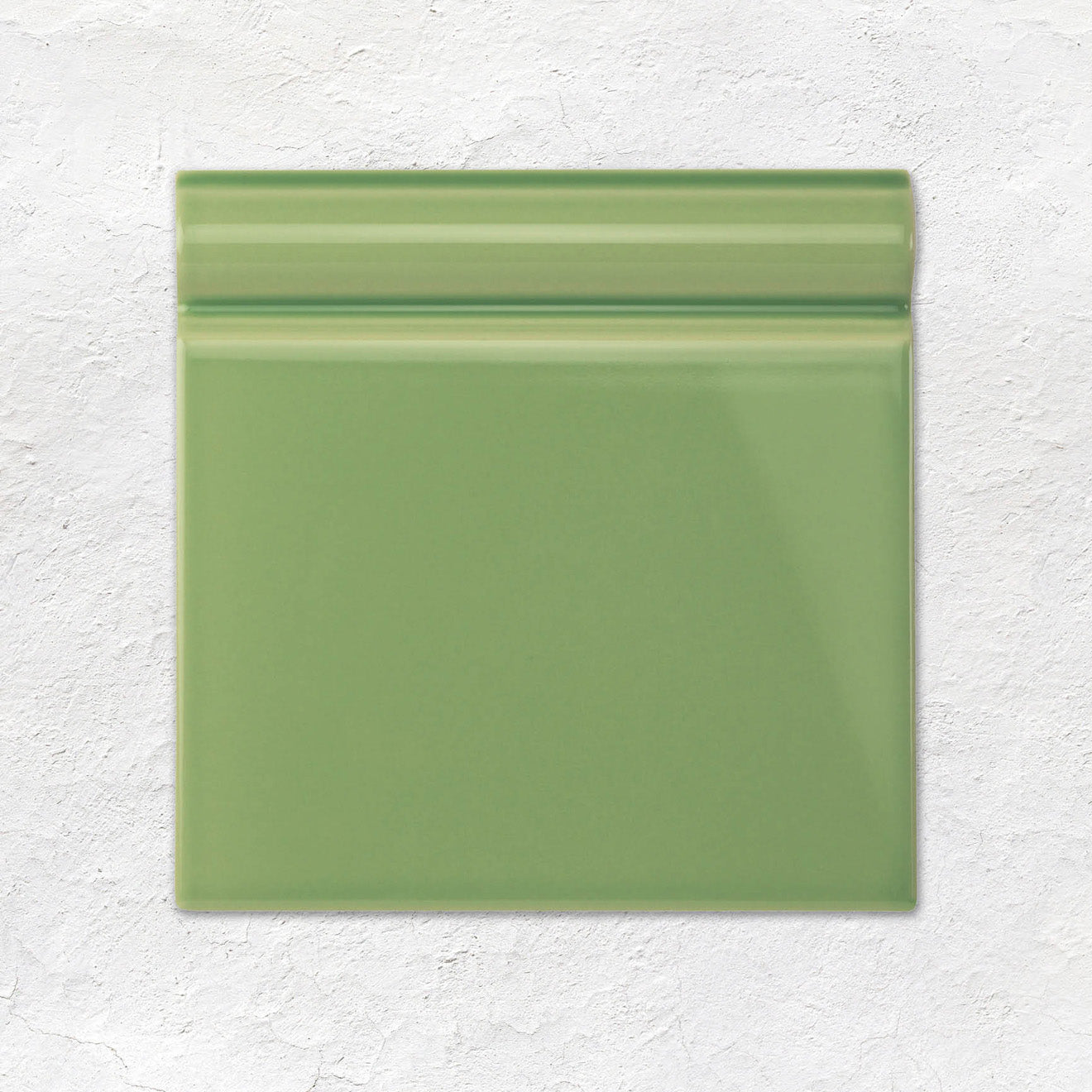Palm Green Skirting Tile 152x152mm