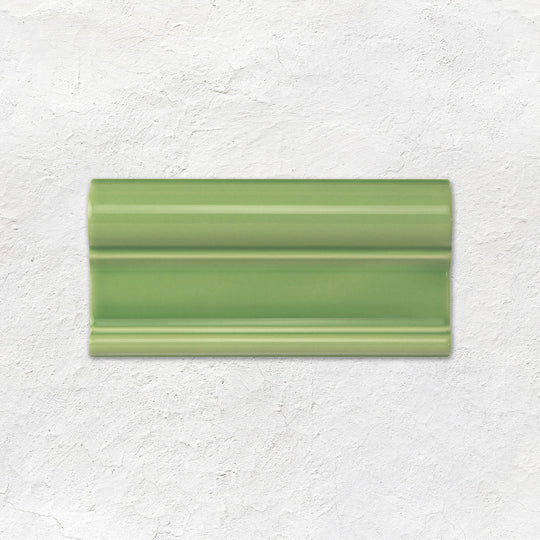 Palm Green Victoria Moulding Ceramic Wall Tile 152x75mm