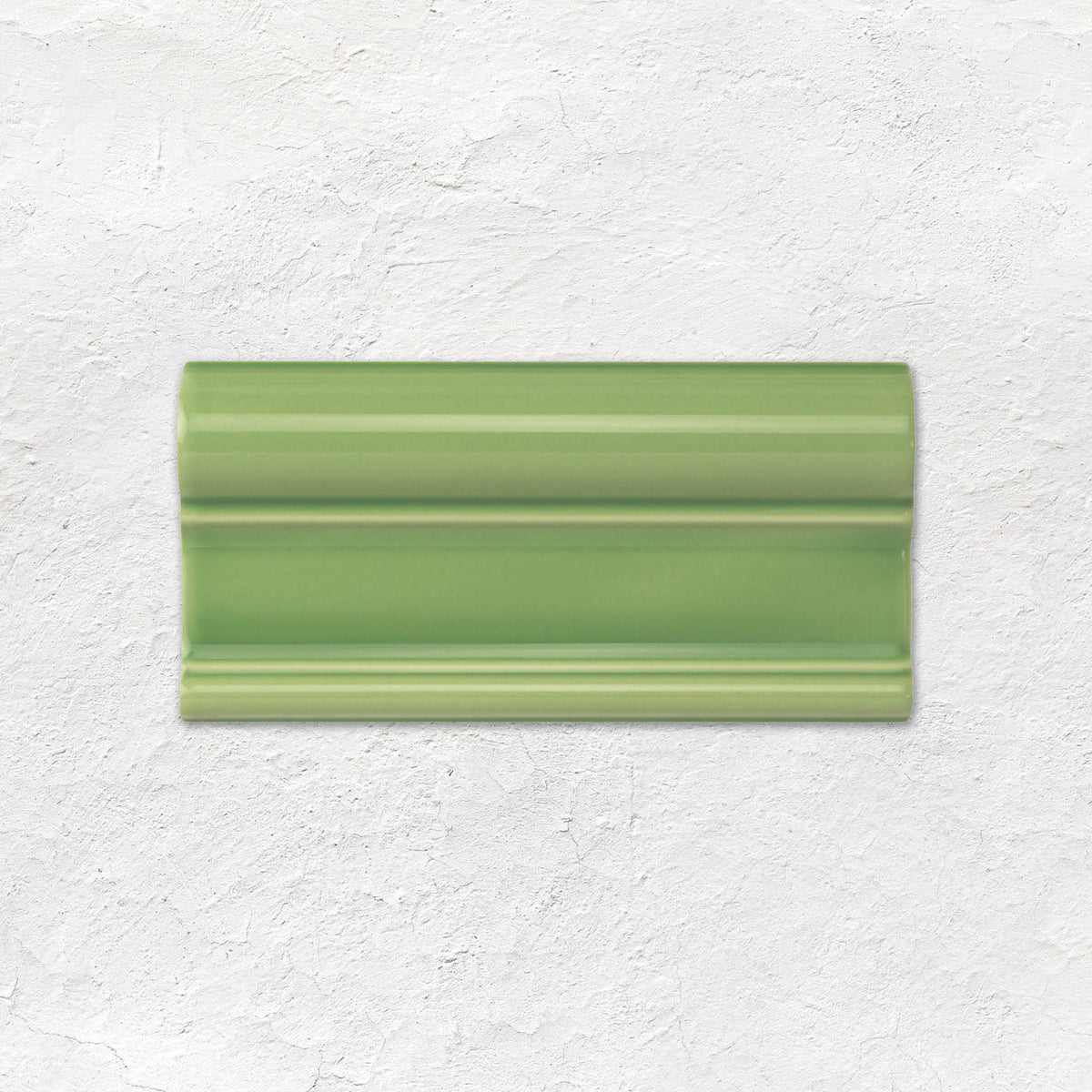 Palm Green Victoria Moulding Ceramic Wall Tile 152x75mm - Gloss