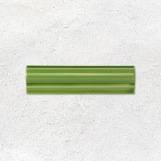 Pavilion Green Albert Moulding Ceramic Wall Tile 152x40mm