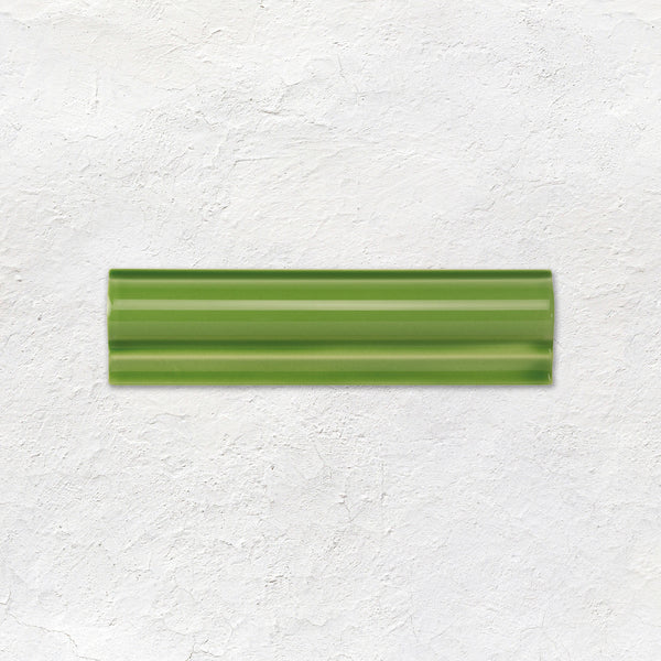 Pavilion Green Albert Moulding Ceramic Wall Tile 152x40mm