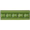 Pavilion Green Dentil Moulding Ceramic Wall Tile 152x50mm