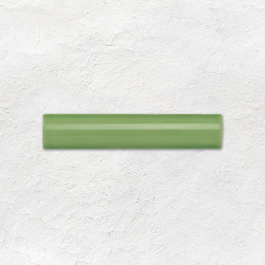 Pavilion Green External Corner Trim Ceramic Wall Tile 152x30mm