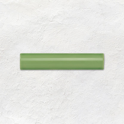 Pavilion Green External Corner Trim Ceramic Wall Tile 152x30mm