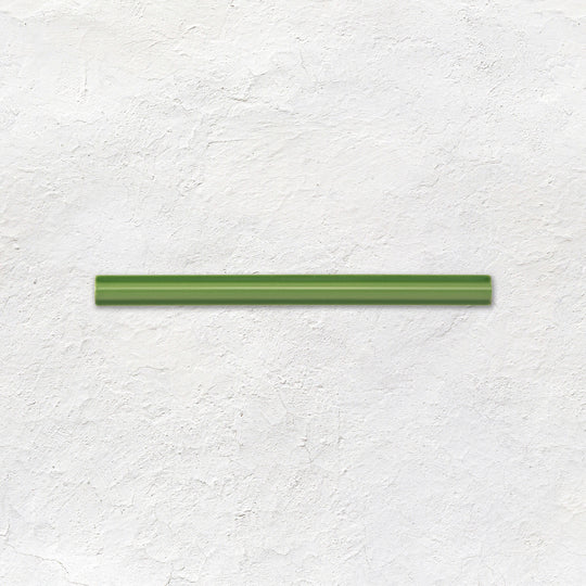 Pavilion Green Omega Moulding Ceramic Wall Tile 152x12mm