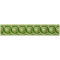 Pavilion Green Scroll Moulding Ceramic Wall Tile 152x29mm