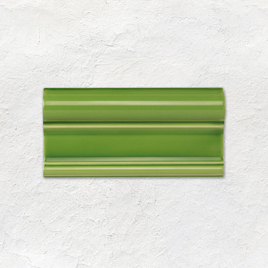 Pavilion Green Victoria Moulding Ceramic Wall Tile 152x75mm