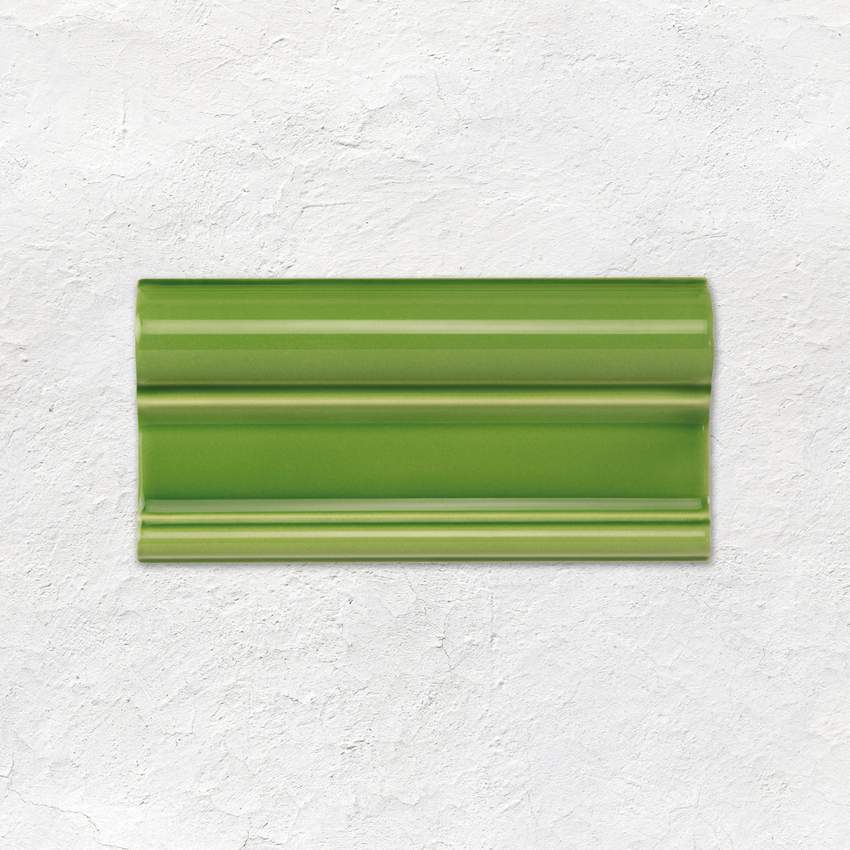 Pavilion Green Victoria Moulding Ceramic Wall Tile 152x75mm - Gloss
