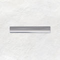 Platinum (metallic) Sigma Moulding Ceramic Wall Tile 152x26mm