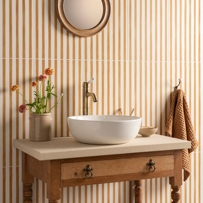 White ceramic bowl sink promenade margate 60x30cm with sleek modern design for bathroom use