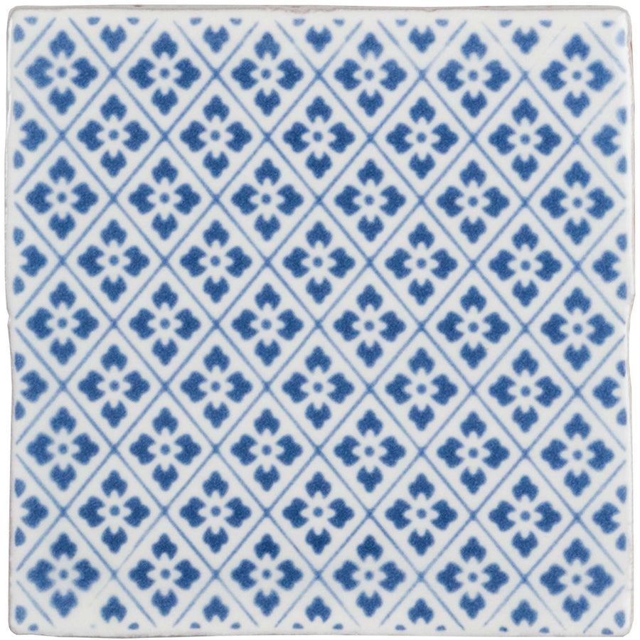 Provence Decorative Tile On Papyrus
