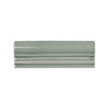Retro Metro Gloucester Road green crackle-glaze ceramic dado border trim