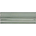Retro Metro Gloucester Road green crackle-glaze ceramic dado border trim