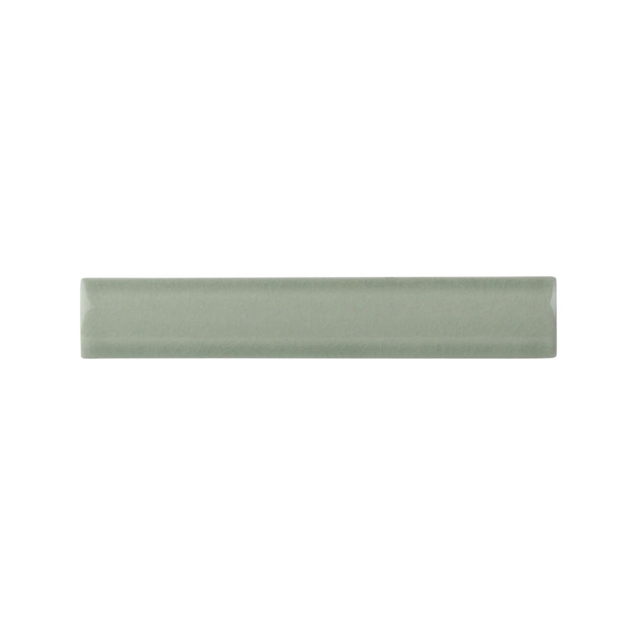 Retro Metro Gloucester Road green crackle-glaze ceramic edging trim