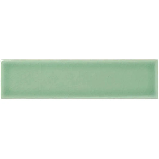 Retro Metro Lime House 5 x 20cm Glazed Wall Tile - alternate view