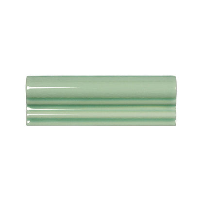 Retro Metro Lime House lime green crackle-glaze ceramic dado border trim