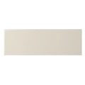Beige rectangular ceramic tile with a smooth glossy finish from Retro Metro marble arch 10 x 30 glazed tile collection