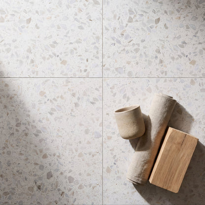 Rialto Porcelain Blanc Wall & Floor Tile 60x60cm