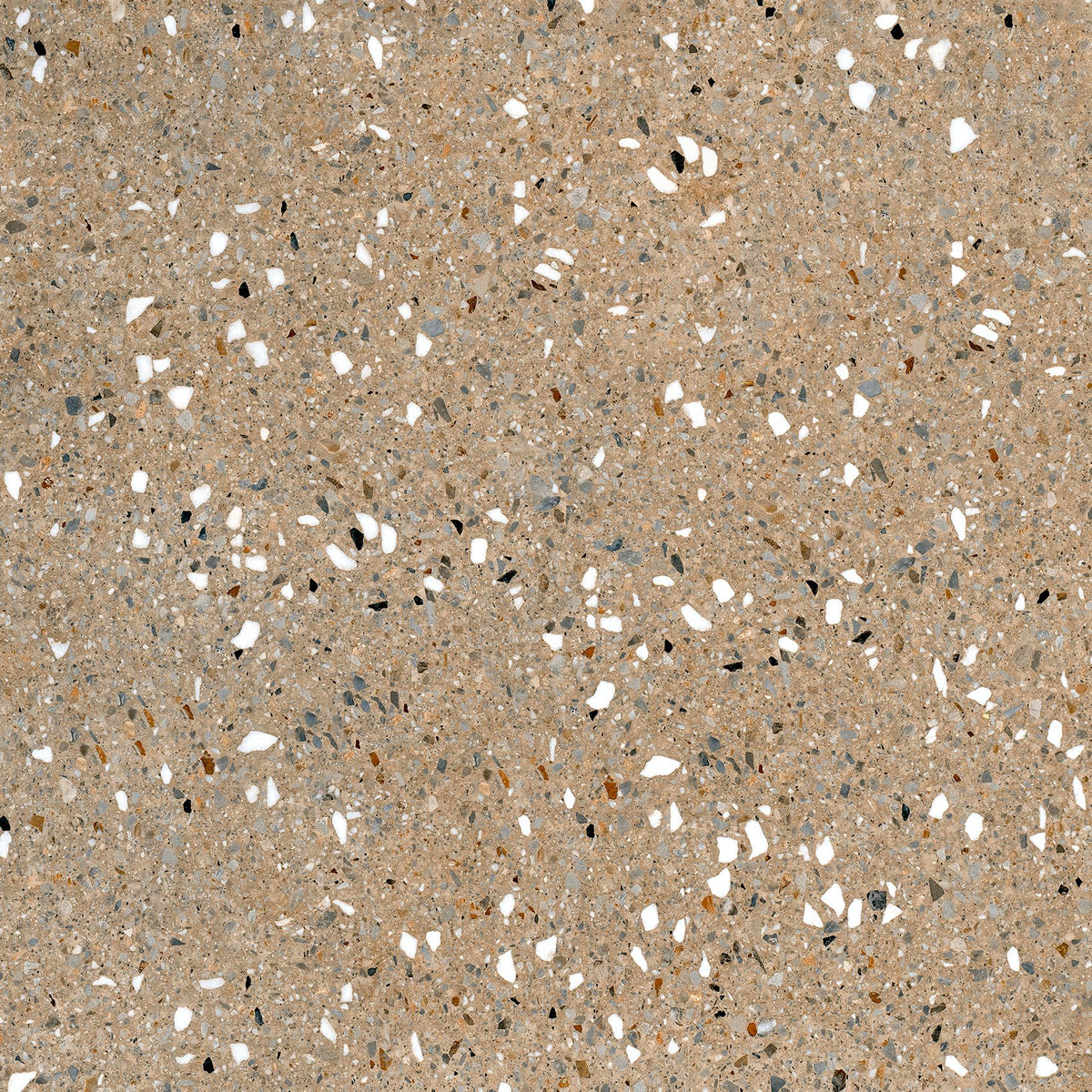 Rialto Porcelain Taupe Wall & Floor Tile 60x60cm - Matt - Cream & Beige
