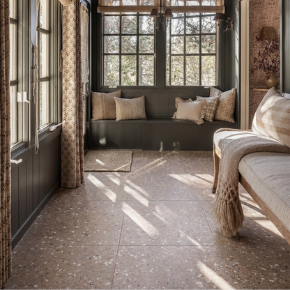 Rialto Porcelain Taupe Wall & Floor Tile 60x60cm