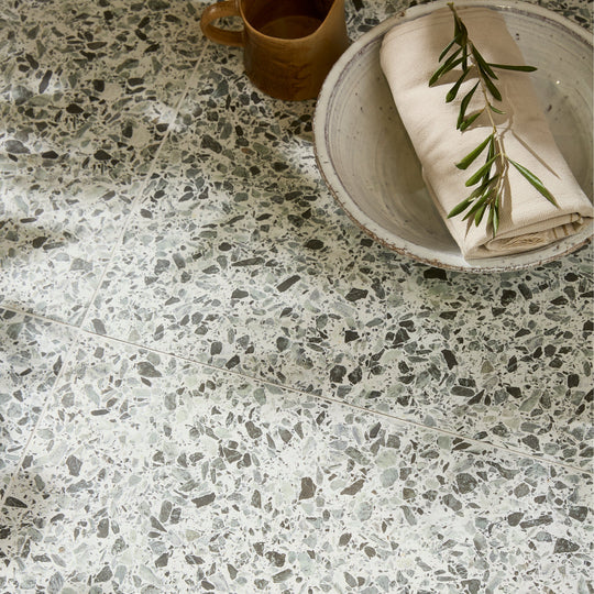 Rialto Porcelain Vert Wall & Floor Tile 60x60cm - alternate view