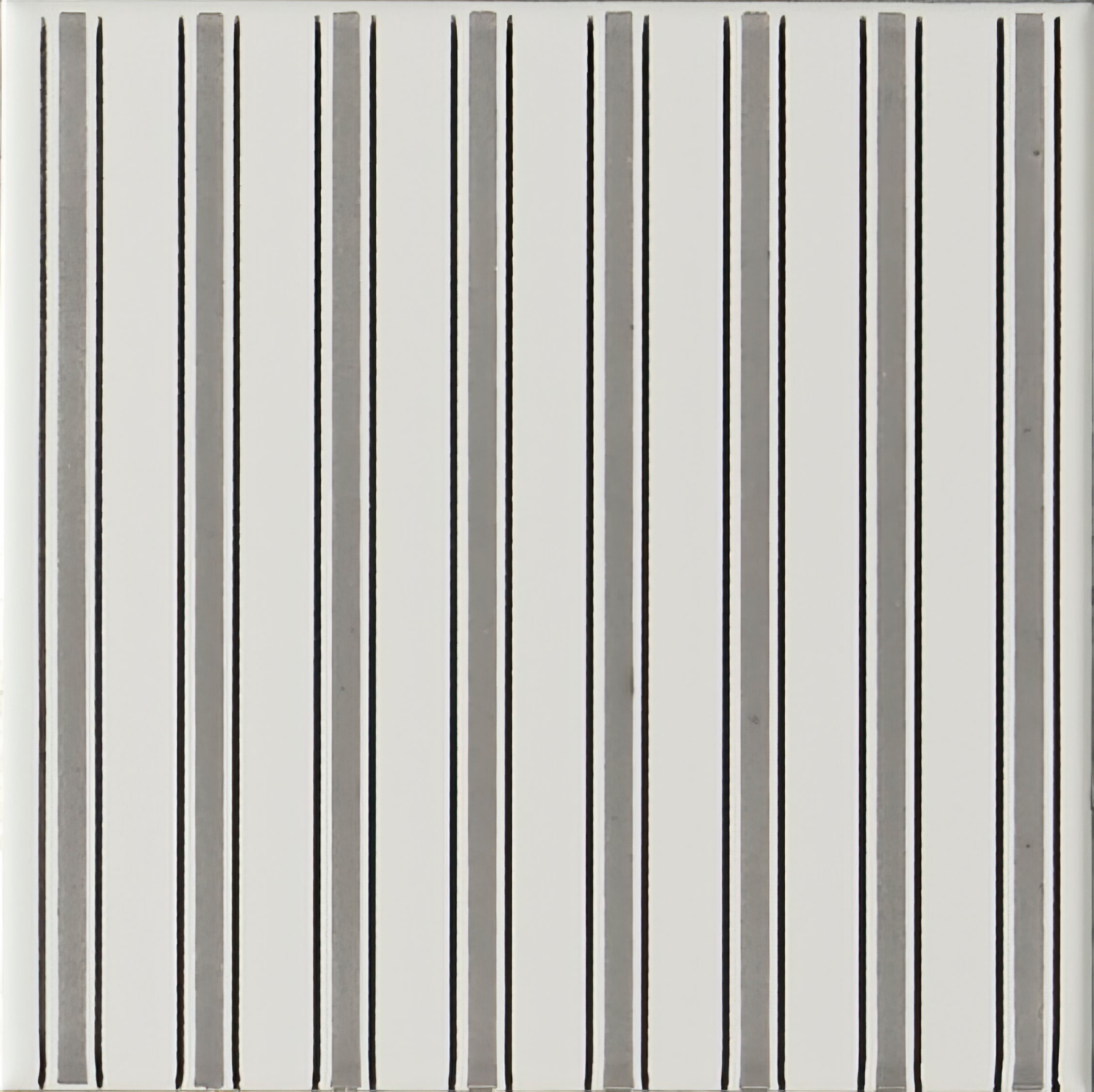 Riviera Grey on Brilliant White - Hyperion Tiles