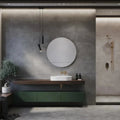 Rockstone Grey 30 x 60cm porcelain stone effect tile room setting