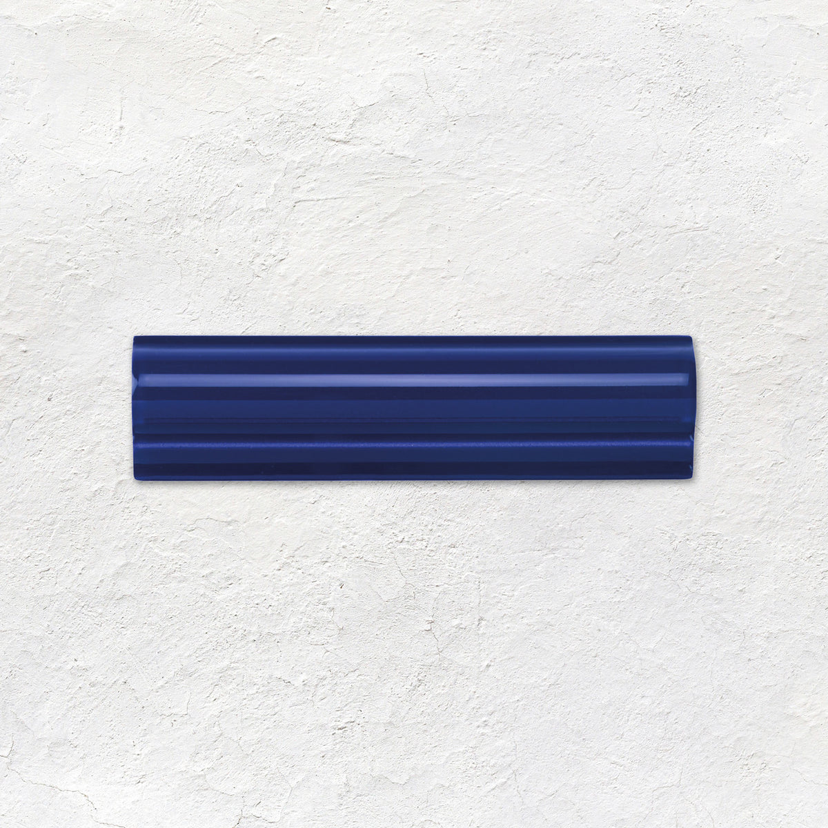 Royal Blue Albert Moulding Ceramic Wall Tile 152x40mm - Gloss