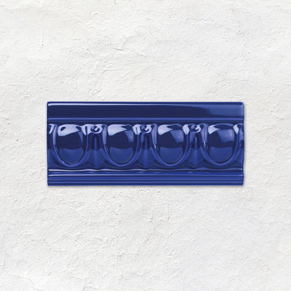 Royal Blue Egg & Dart Moulding