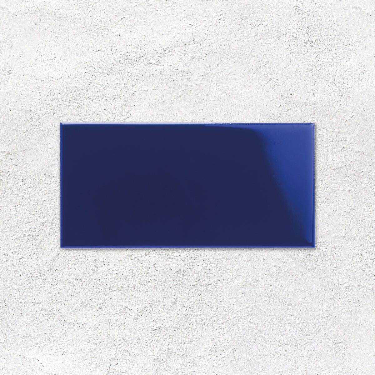 Royal Blue Half Tile 152x76mm - Ceramic - Gloss