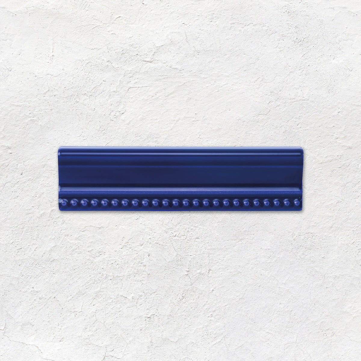 Royal Blue Hogarth Moulding Ceramic Wall Tile 152x38mm