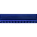Royal Blue Hogarth Moulding Ceramic Wall Tile 152x38mm