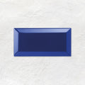 Royal Blue Metro Bevelled Tile 150x75mm