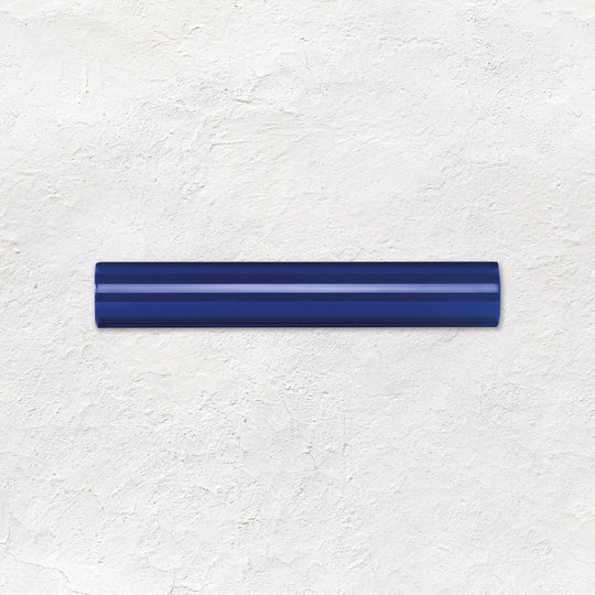 Royal Blue Sigma Moulding Ceramic Wall Tile 152x26mm