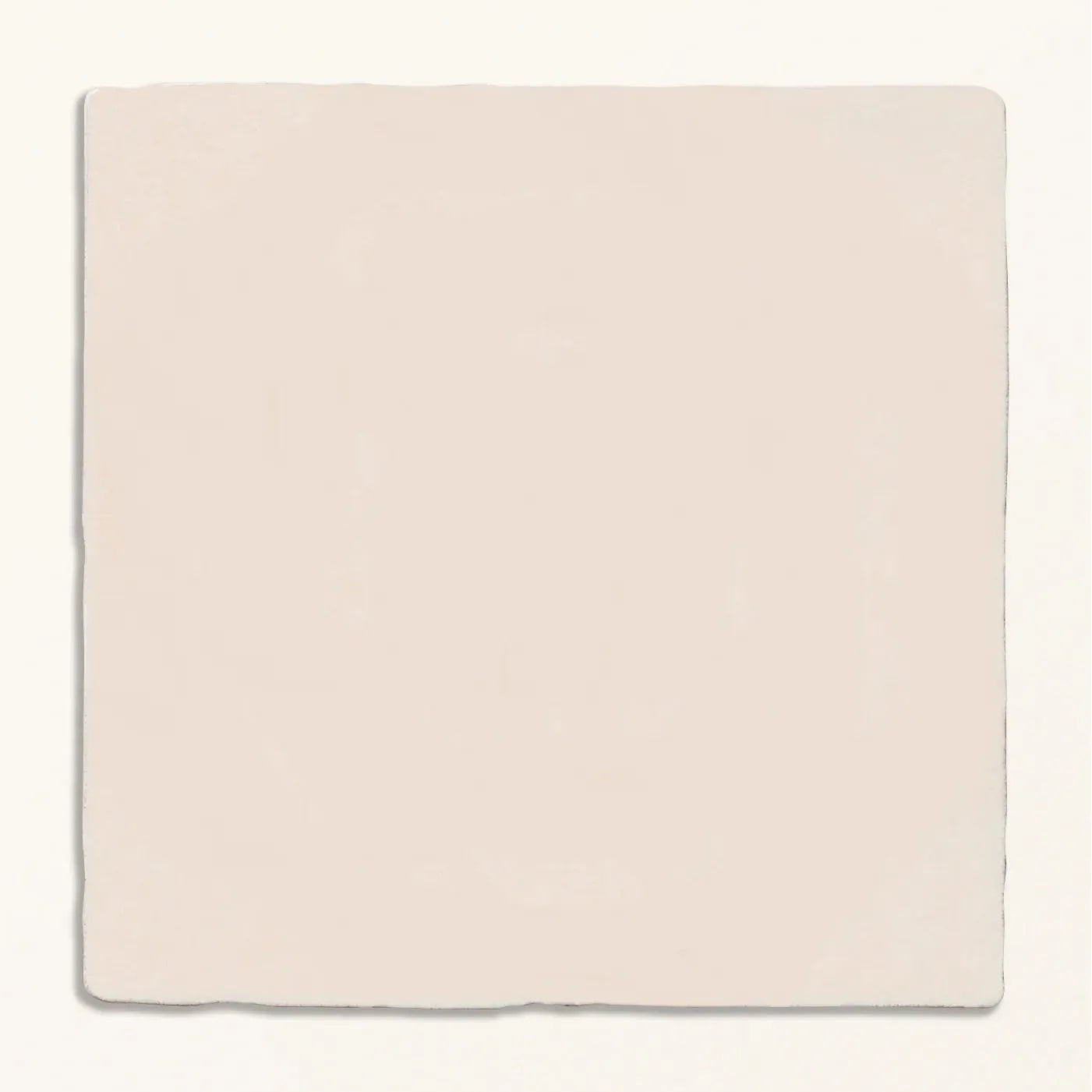 Rural Ceramic Buttermilk Wall Tile 13x13cm – close-up detail