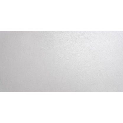 Rush white 60x30cm tile with a smooth matte white surface and subtle textured finish for versatile use