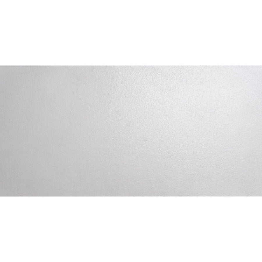 Rush white 60x30cm tile with a smooth matte white surface and subtle textured finish for versatile use