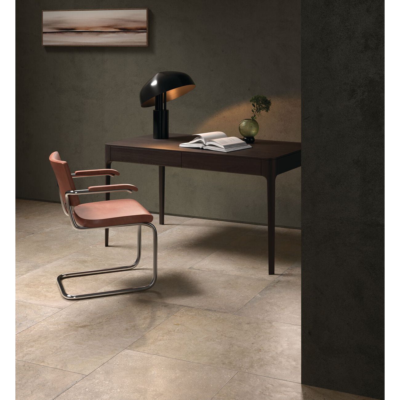 St Pierre Terre porcelain tile room setting