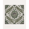 STUDIO Victorian Style Acanthus in Green - single tile packshot