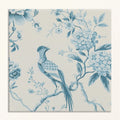 Sanderson Pillemont Toile China Blue Mural Porcelain Wall & Floor Tile 20x20cm