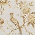 Sanderson Pillemont Toile Ochre Mural Porcelain Wall & Floor Tile 20x20cm