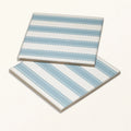 Sanderson Pinetum Stripe Dove Blue Porcelain Wall & Floor Tile 20x20cm