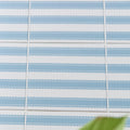 Sanderson Pinetum Stripe Dove Blue Porcelain Wall & Floor Tile 20x20cm